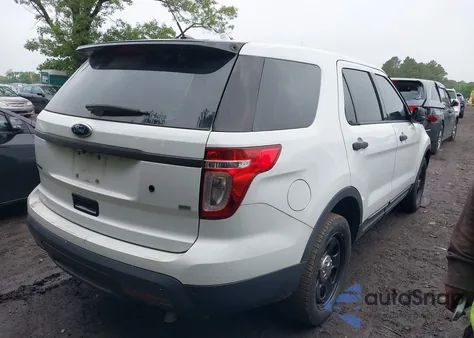 2014 Ford Police Interceptor from USA, damaged, VIN 1FM5K8AR6EGC60618